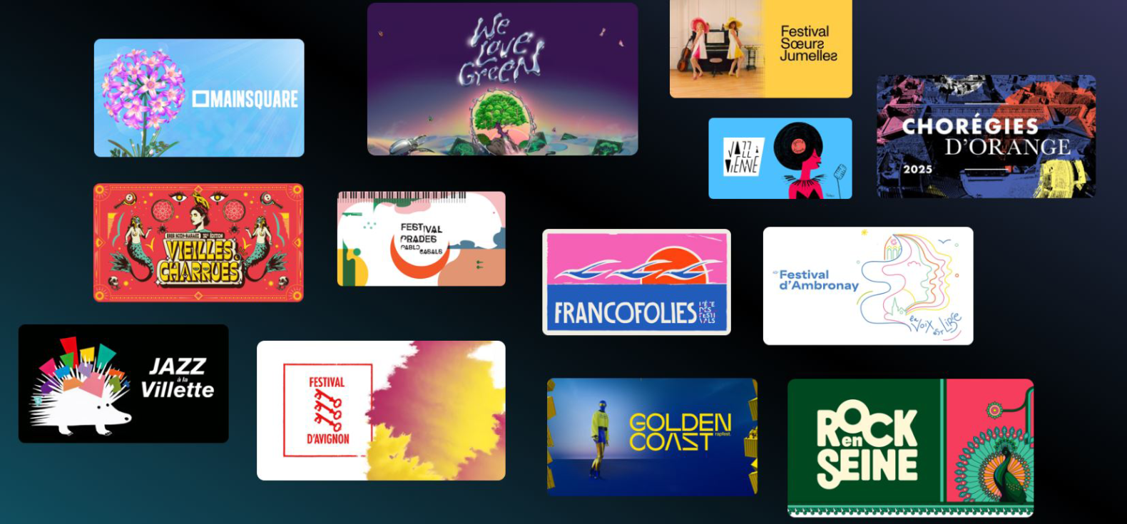 La présence de France Télévisions dans les festivals